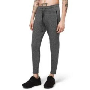 Lululemon Engineered Warmth Jogger Pant Grey Merino Wool Sz M